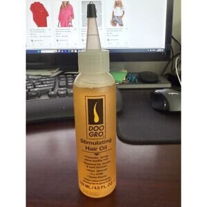 Doo Gro STIMULATING Hair Oil 4.5oz Promotes Strong Shiny Healthy Hair Tames Friz